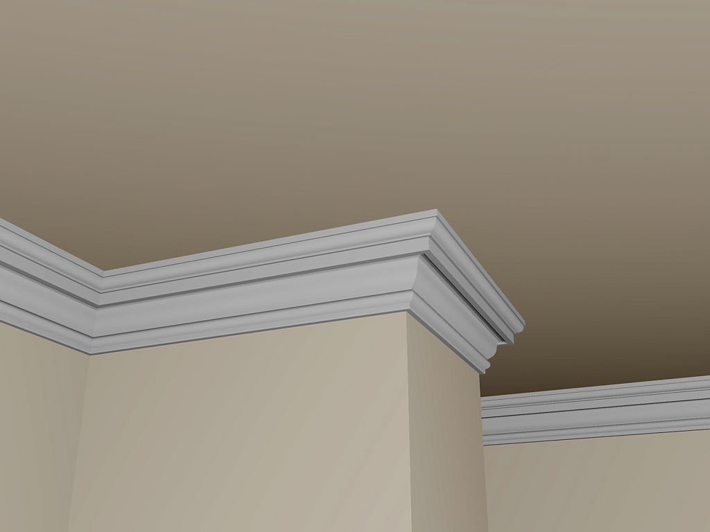 022436 cornice in gesso plasterego your creative partner Colonne rivestimenti camini gesso