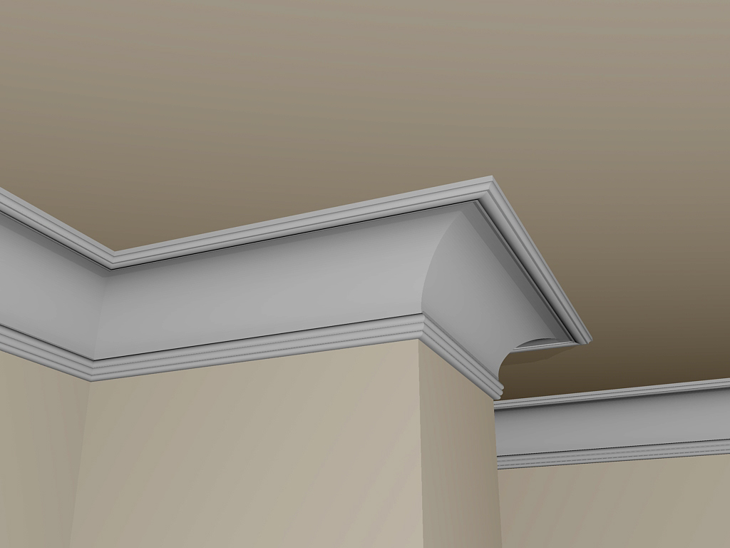 Cornice in gesso  Plasterego - your creative pARTner